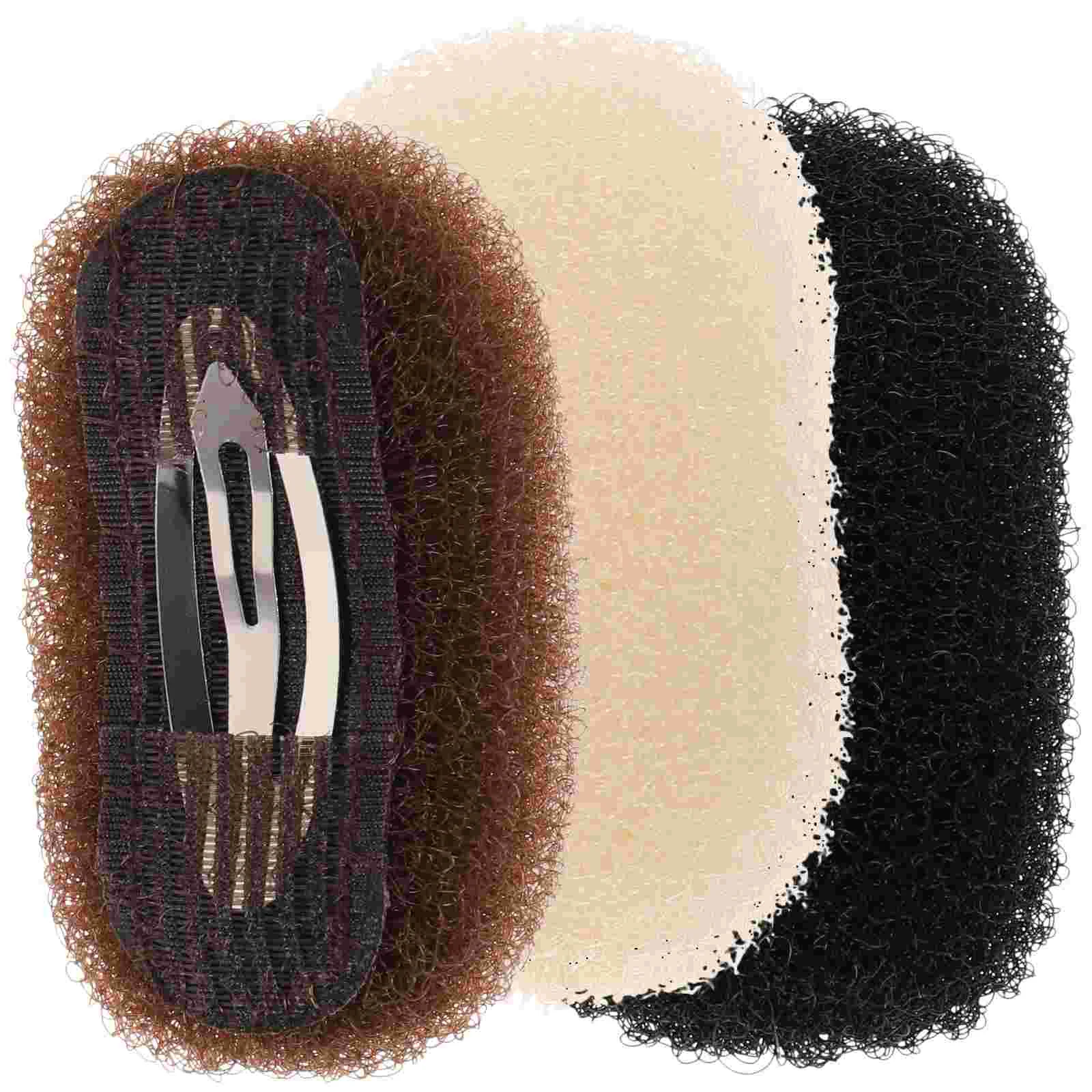 

Hair Bump Volume Clip Base Pad Sponge Insert Bun Clips It Tool Styling Inserts Fluffy Maker Accessories Padding Combs Cushion