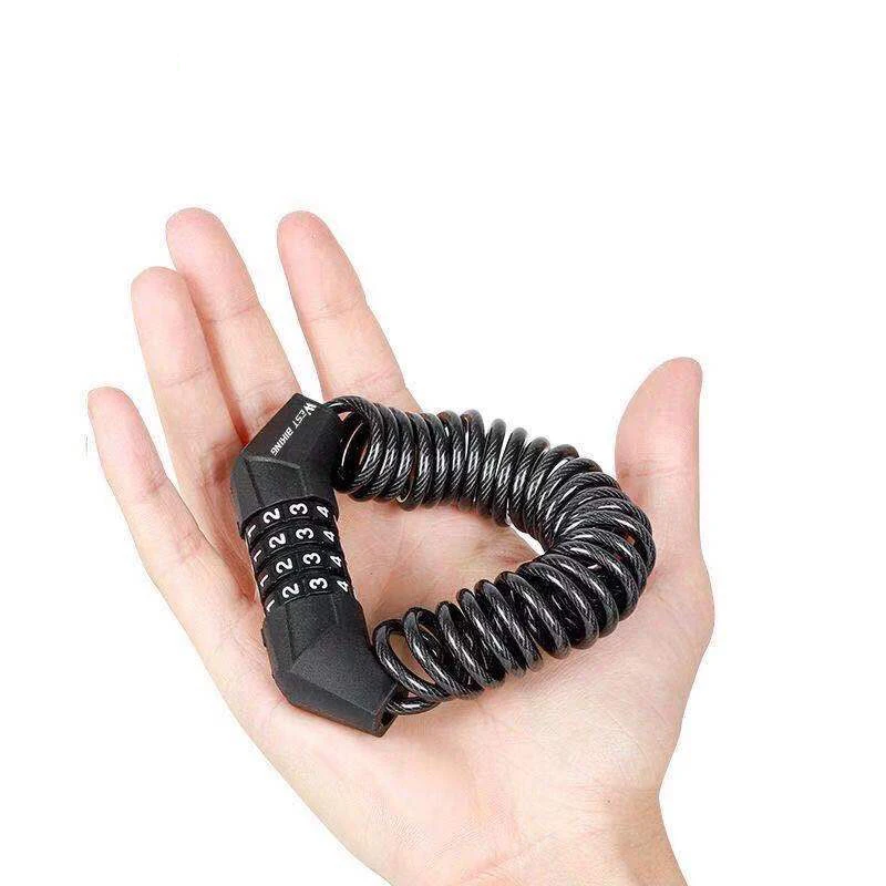 Замок на шлем, Противоугонный 4-значный пароль, Велосипедные замки, аксессуары для Honda Cb 125S 125F 125R 223 250 400 500X 600 Hornet 600F