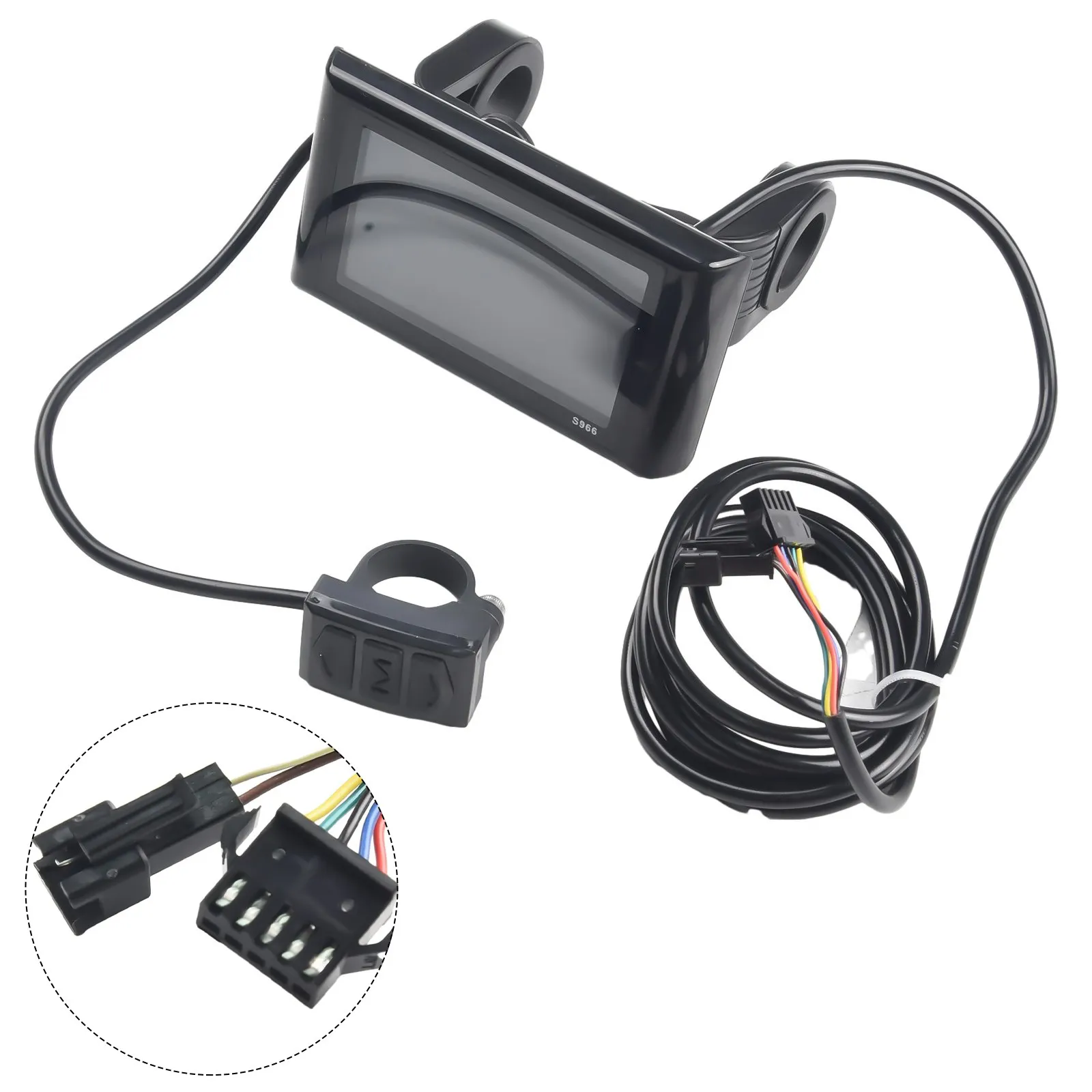 

Practical Display Control Electric Bike 24-72V 5pin Agreement Colorful Control Display E-bicycle No.2 Protocol