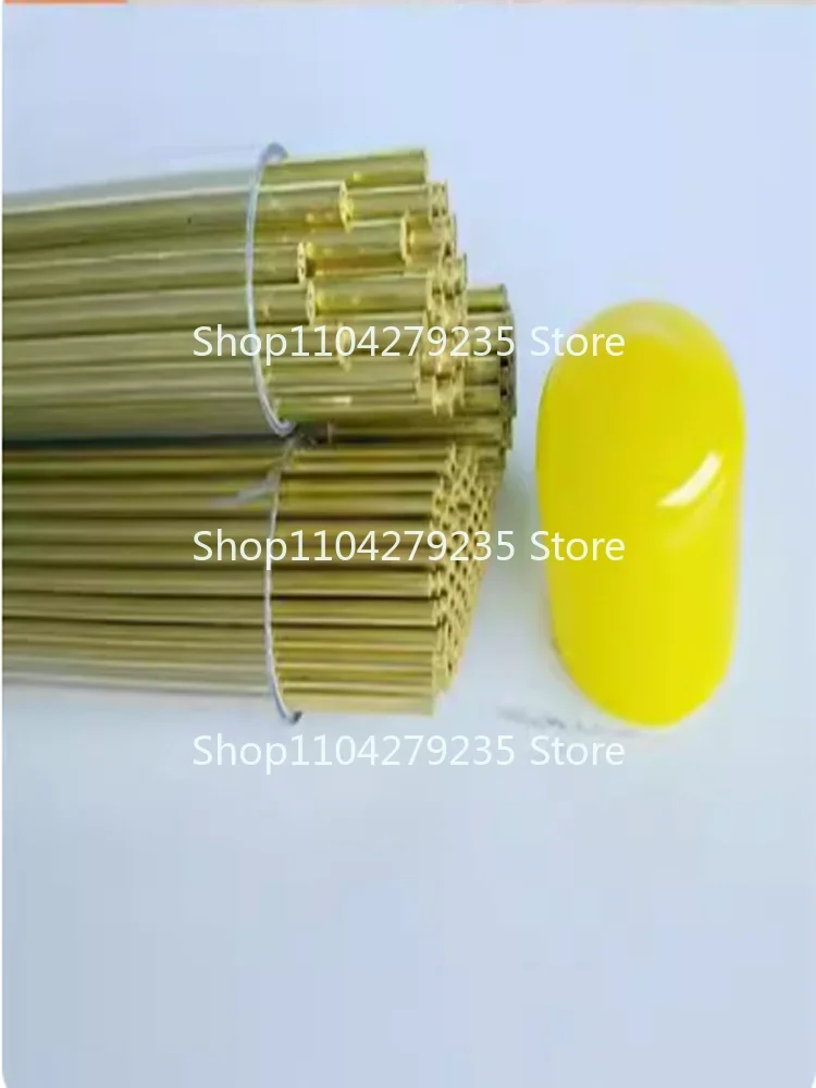 Латунный сверлильный электрод диаметр трубки 1 5 мм 2 длина 400 одно отверстие для