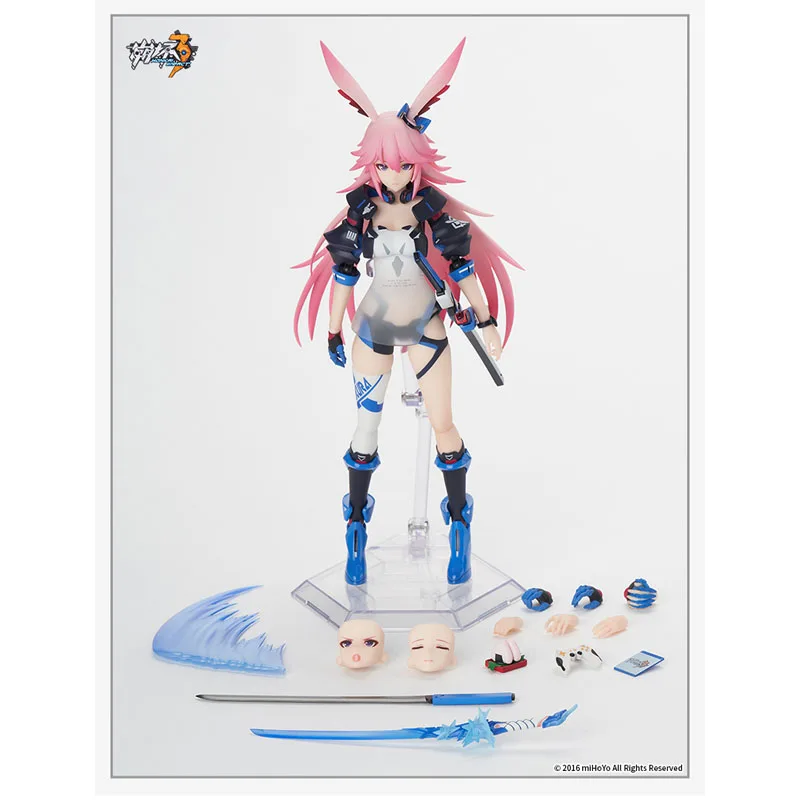 Фото В наличии оригинальный APEX Honkai Impact 3 ficrane Yae Sakura 3-й королевский костюм Arctech аниме экшн-фигурка модель игрушки для мальчика подарок №3