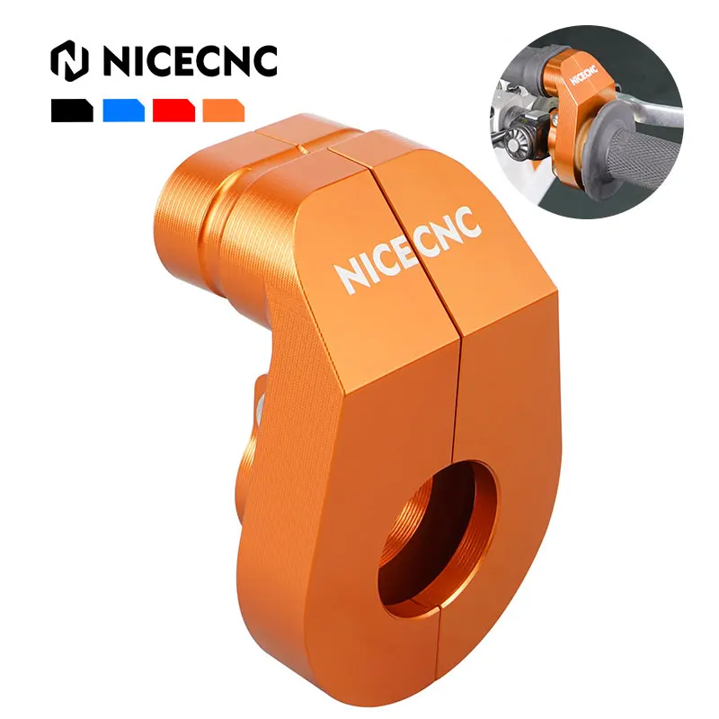 Корпус дроссельной заслонки из алюминия NICECNC для KTM 125 150 200 250 300 350 400 450 EXC EXCF SX SXF XC XCF XCW TPi 6D 2017-2022 и выше.