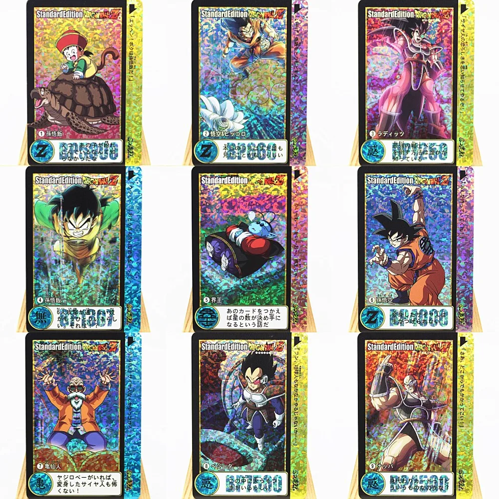 Son Goku Flash Cards 27 Anime Accessories Cartoon Collection Toy Gifts Non-arcade | Игрушки и хобби