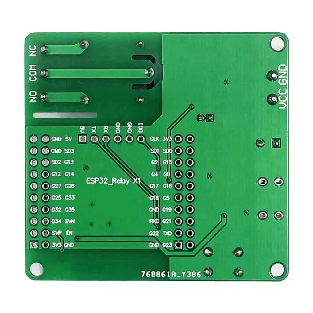 DC7-60V ESP32 WIFI Bluetooth одиночный релейный модуль ESP32-WROOM-32E для вторичной разработки