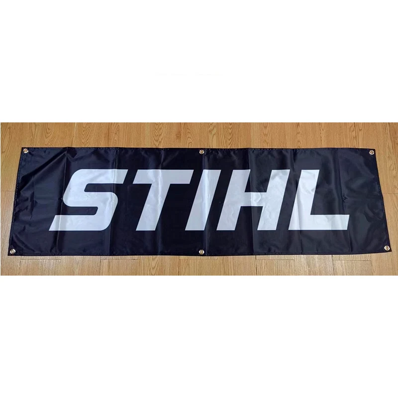 

130GSM 150D Material Germany Stihl Banner 1.5ft*5ft (45*150cm) Size for Home Flag Indoor Outdoor Decor yhx179