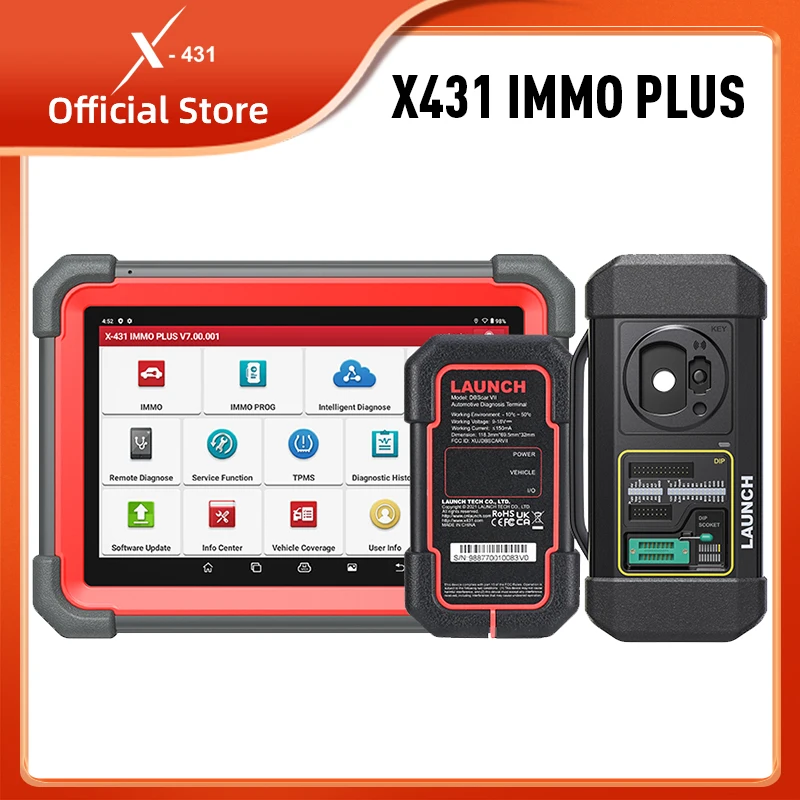 X-431 IMMO Plus LAUNCH Автомобильный ключ программист диагностический сканер ключи