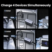 Автомобильное зарядное устройство UGREEN, 150 вт#3