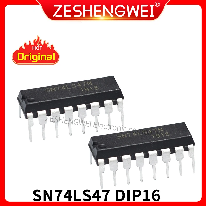 

5PCS SN74LS47N DIP16 SN74LS47 74LS47N 74LS47 DIP Integrated IC In Stock