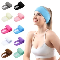 1 pcs head band sweat hairband wrap stretchable washable for women hair for sports face wash makeup hair accessories