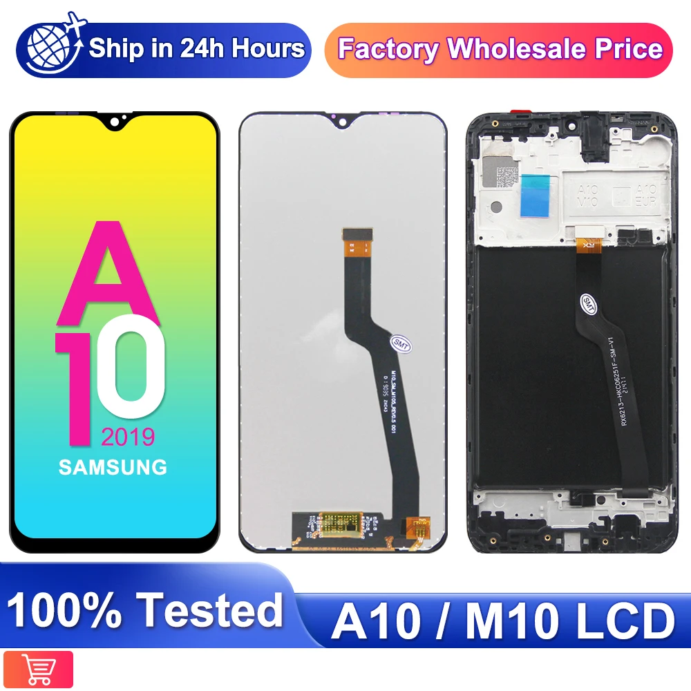 Экран дисплея AAA + A10 для Samsung Galaxy SM-A105F/DS A105FN/DS A105M/DS ЖК-дисплей с дигитайзерами