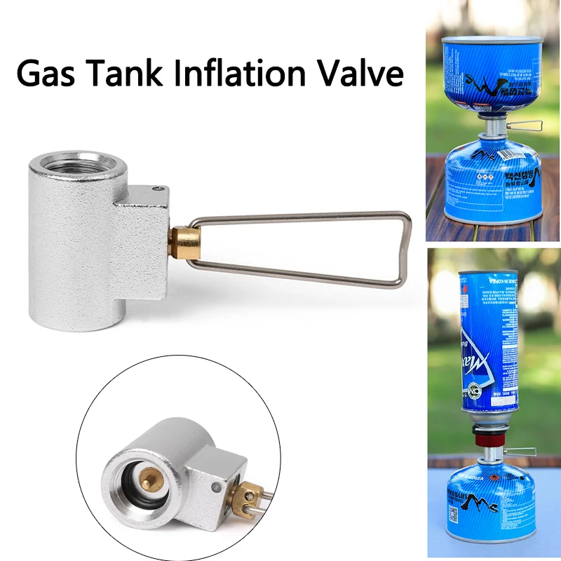 

Газовый бак, надувной клапан, для кемпинга, искусственная кожа, длинная, аксессуары для наружной плиты