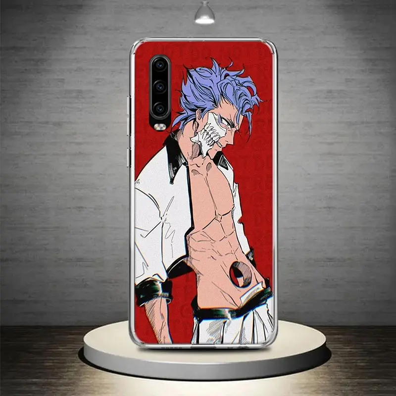 Чехол для телефона Bleach Grimmjow Huawei P30 P40 P20 P10 Lite Mate 20 10 Pro Y5 Y6 Y7 Y9 P Smart Z 2019 Coque Funda