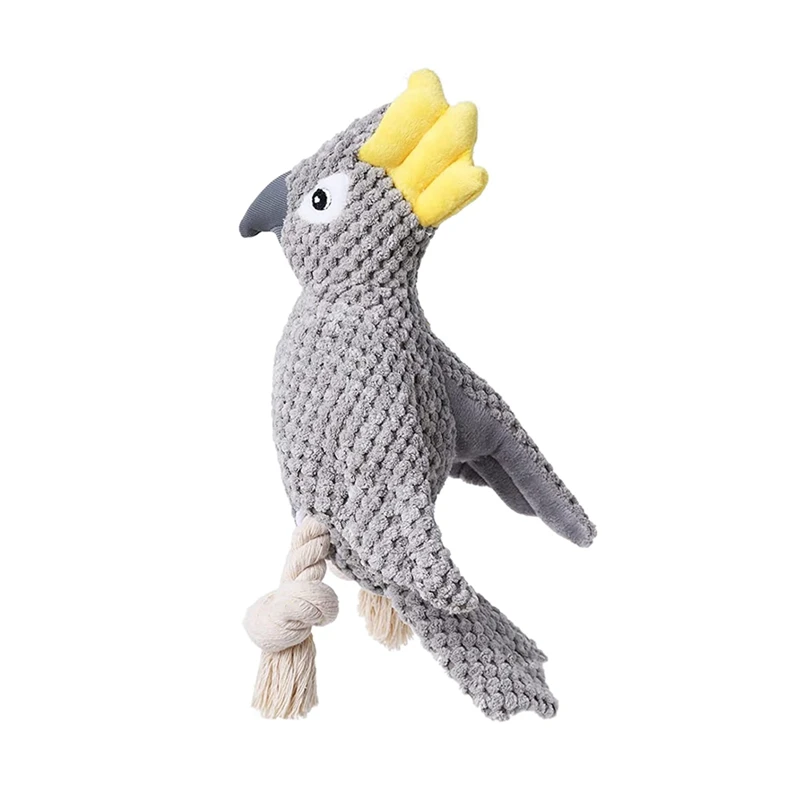 

Игрушки для маленьких собак, Плюшевые Интерактивные игрушки-пищалки для щенков, жевательные игрушки для собак для чистки зубов средних соб...