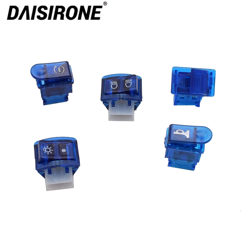 

Кнопка переключателя для мотоцикла, звуковой сигнал поворота, дальний и ближний свет, электрические кнопки запуска для HONDA DIO ZX AF18 AF27/AF28 AF34/AF35