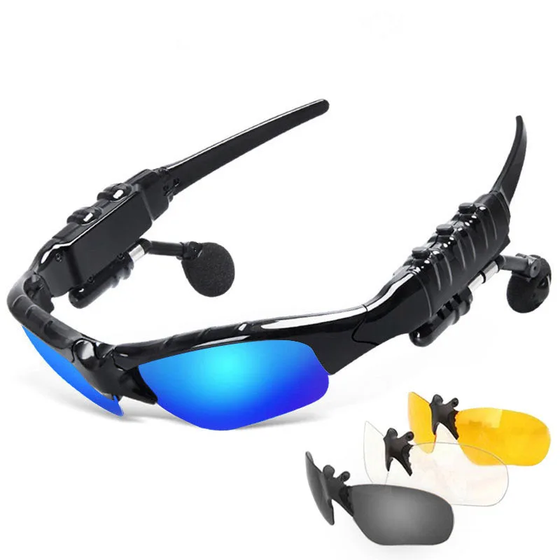 

Bluetooth Sunglasses Headphone Glasses Smart Wireless Earphones Bluetooth Glasses Outdoor Earbuds driving Bluetooth sunglass