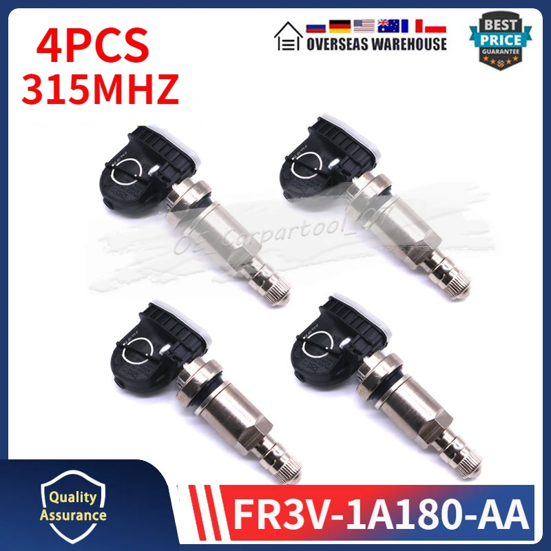 FR3V-1A180-AA FR3Z1A189A для 2016-2022 Ford F-250/350 Super Duty Shelby Mustang 315HMZ TPMS датчик системы мониторинга давления в шинах FR3V-1A180-AA FR3Z1A189A для 2016-2022 Ford F-250/350 Super Duty Shelby Mustang 315HMZ TPMS датчик системы мониторинга давления в шинах