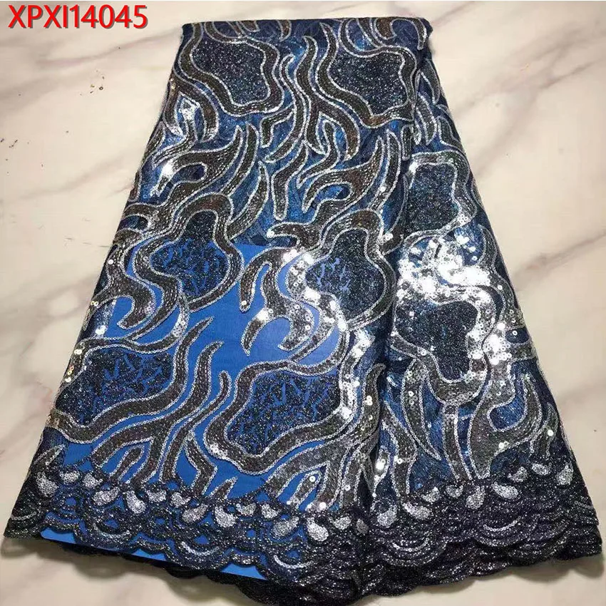 Большая Акция Африканский нигерийский Красивый Тюль сетка перфорированные