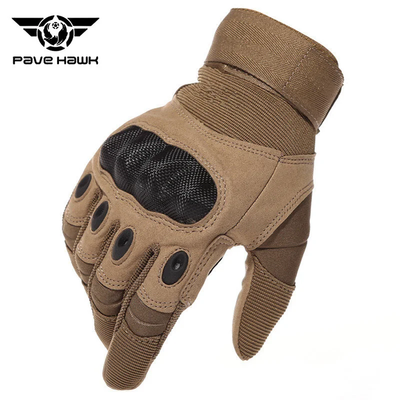 

Outdoor Tactical Gloves Men Hunting Full Finger Cycling Glove Military Armor Protection Shell Climbing Hiking Equipment