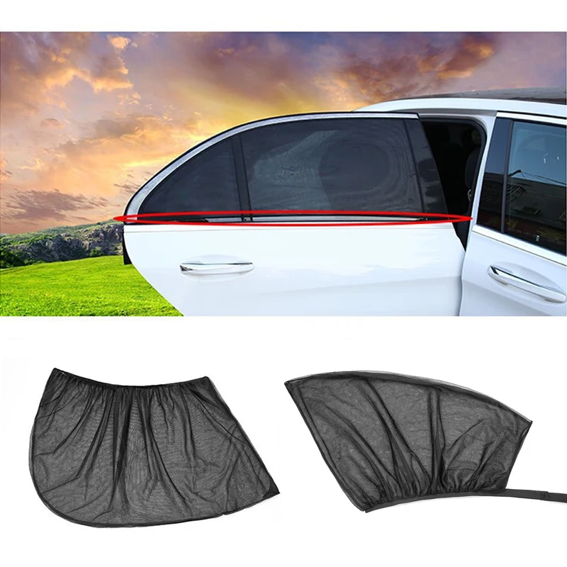 

2 шт., Универсальные солнцезащитные занавески для автомобиля