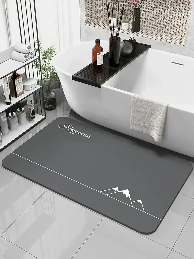 Ins Love Heart-felpudo впитывающий материал для ванной alfombra de cup en blanco y черный