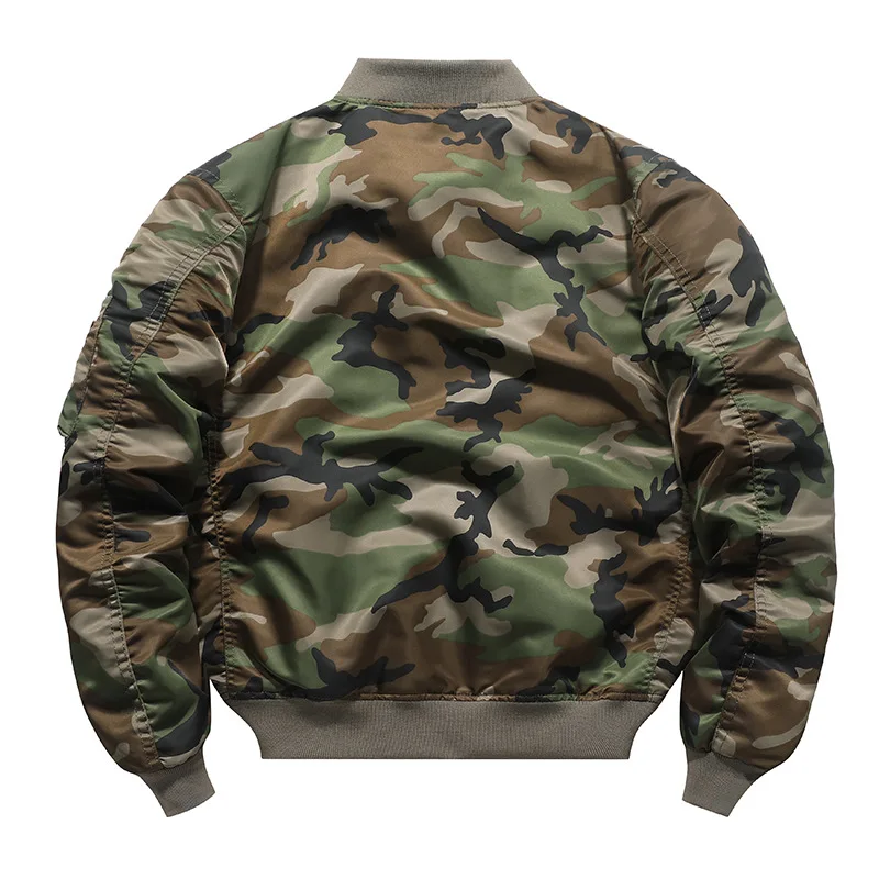 Осенне-зимняя камуфляжная куртка пилота ВВС MA1 Мужская летная