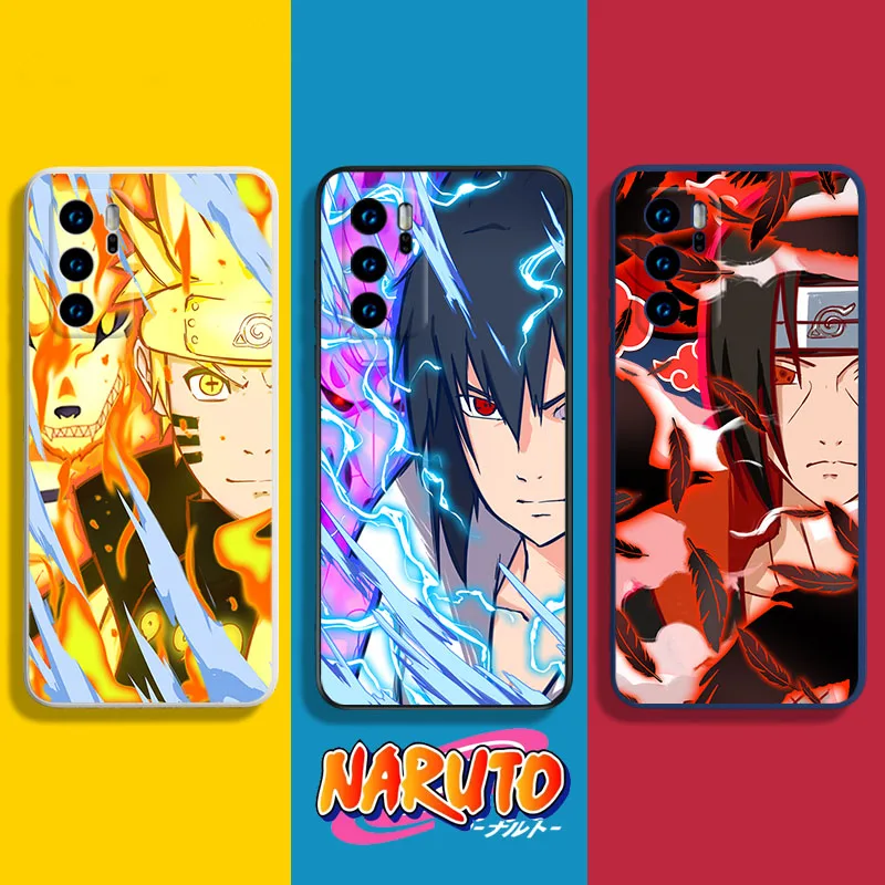 Роскошный чехол для телефона N-Naruto для Huawei P30 Lite P10 Plus P20 P40 P50 Pro Y9 Prime 2019 P30Lite, чехол-накладка из жидкого силикона