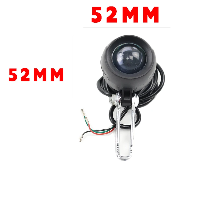 LINGQI Go Kart Светодиодная лампа для мотоцикла передняя с гудком питбайка фары