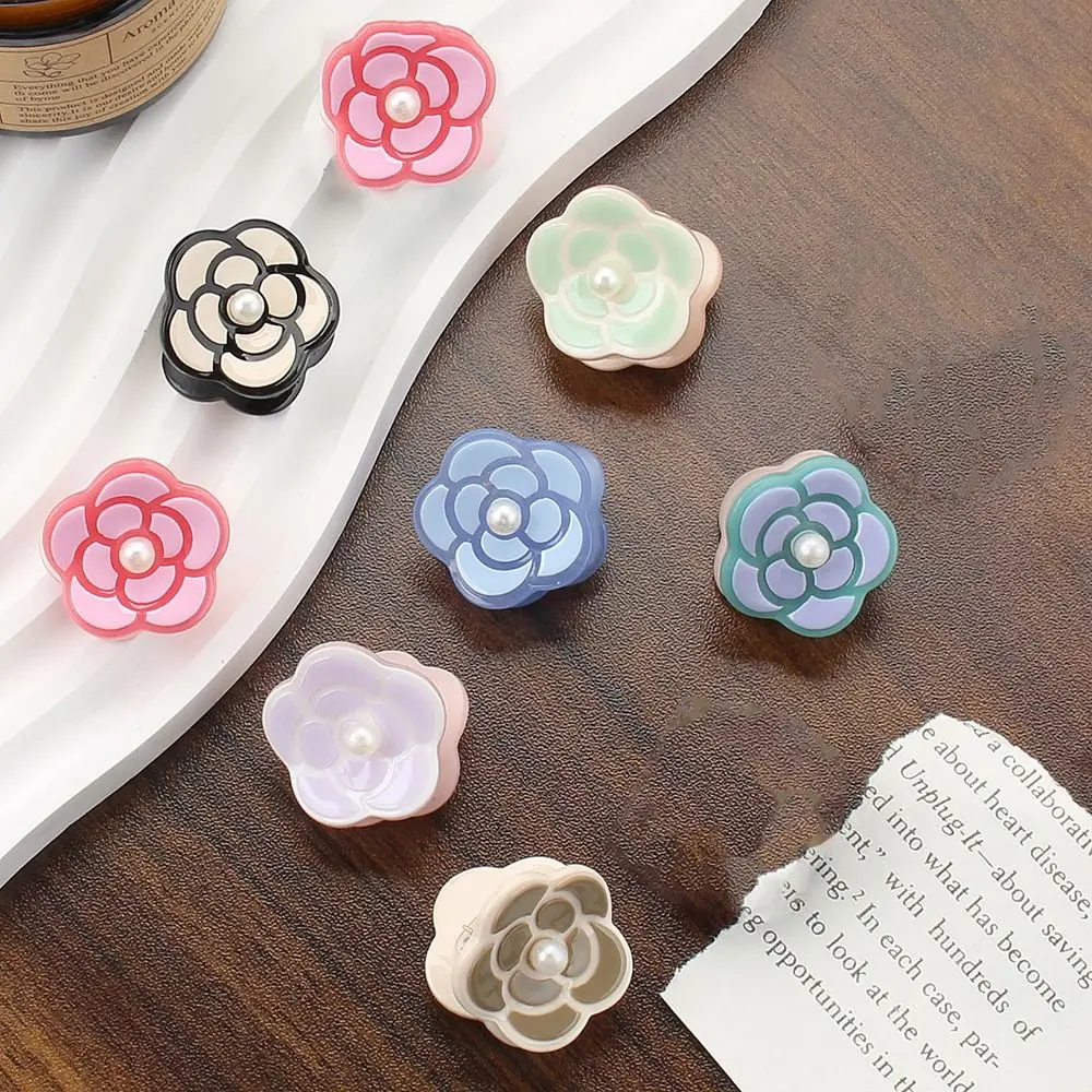 

Милая Камелия цветок жемчужина уксусная кислота мини-коготь для волос для женщин боковой зажим заколка для конского хвоста заколка Краб аксессуары для волос