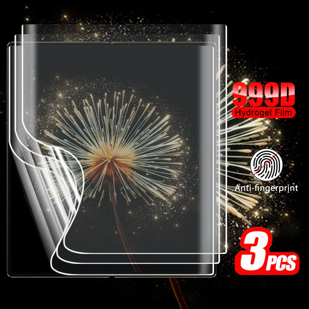 Гидрогелевая пленка для защиты экрана Xiaomi Mix Fold 3 2 5G, защитная пленка Xaomi Mi MixFold 3 Fold3 Fold2 MixFold3 MixFold2, 3 шт.