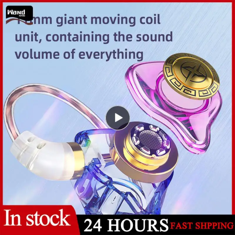 

High-quality Ear Wrap Earphones Light Conductor Length 1.2(m) Universal Earphones Pure Sound Quality Anti Noise Earphones