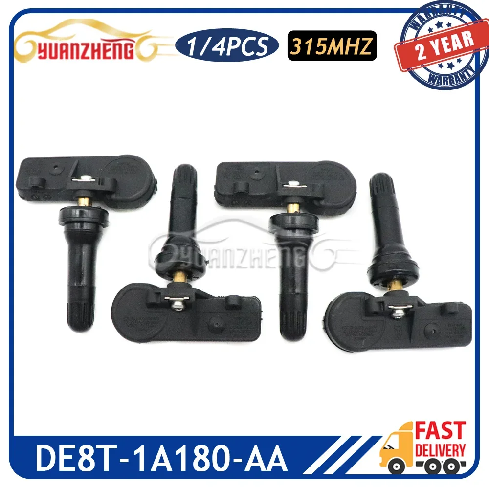 Автомобильный датчик давления в шинах DE8T-1A180-AA TPMS для Ford Flex Focus Fusion Mustang Transit Lincoln MKC