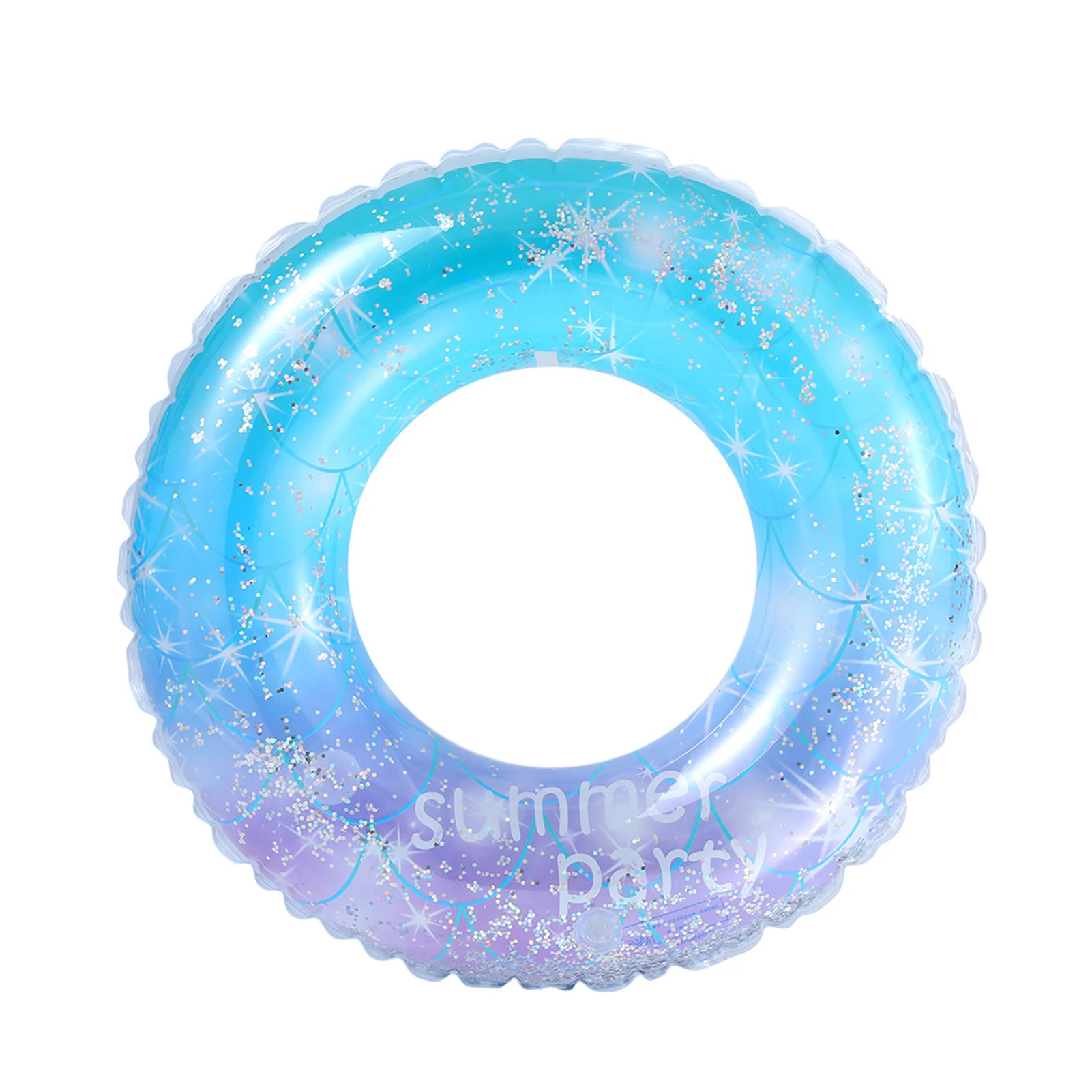 

Adult PVC Swimming Ring Pool Swimming Rings Thickened Sequins Starry Sky Swimming Ring Summer Pool Swimming Floats Rings
