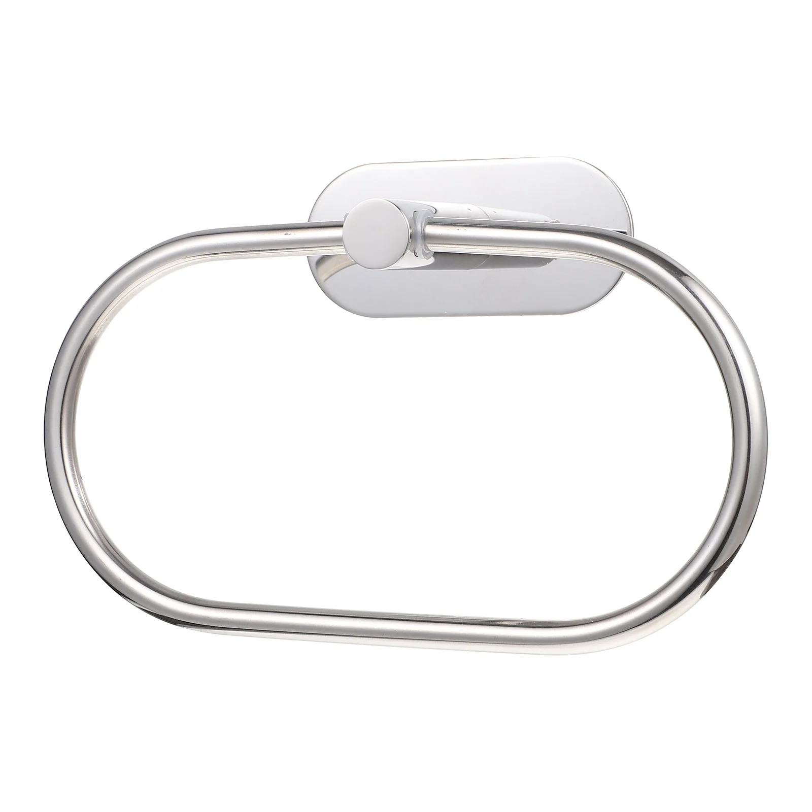 

Towel Ring Bathroom Holder Wall Hand Rack Hanger Round Mounted Hook Hangingbath Stand Adhesive Metal Racks Umbrella Bar Storage