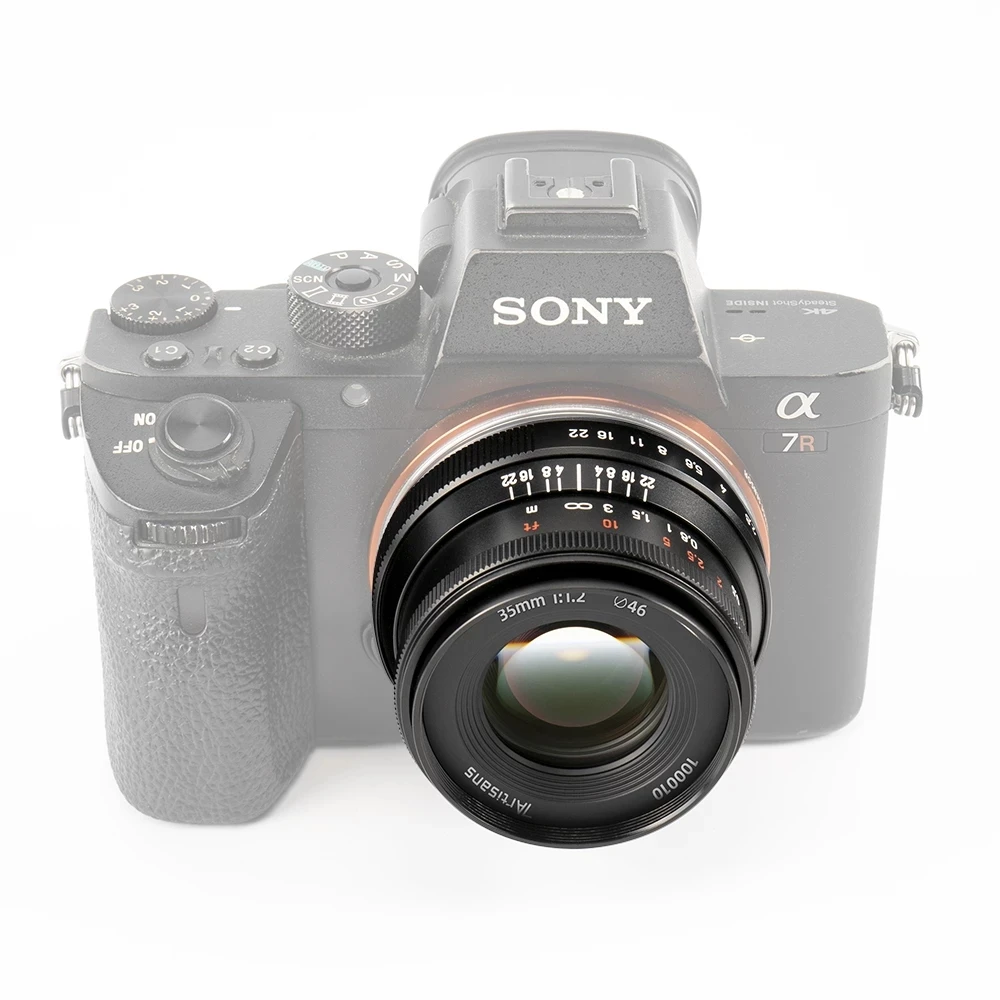 Объектив для портретной камеры 7 Artisans artisans Размеры 35 мм F1.2 II MF Fuji X/Sony E/Canon APS-C/M4/3 Nikon