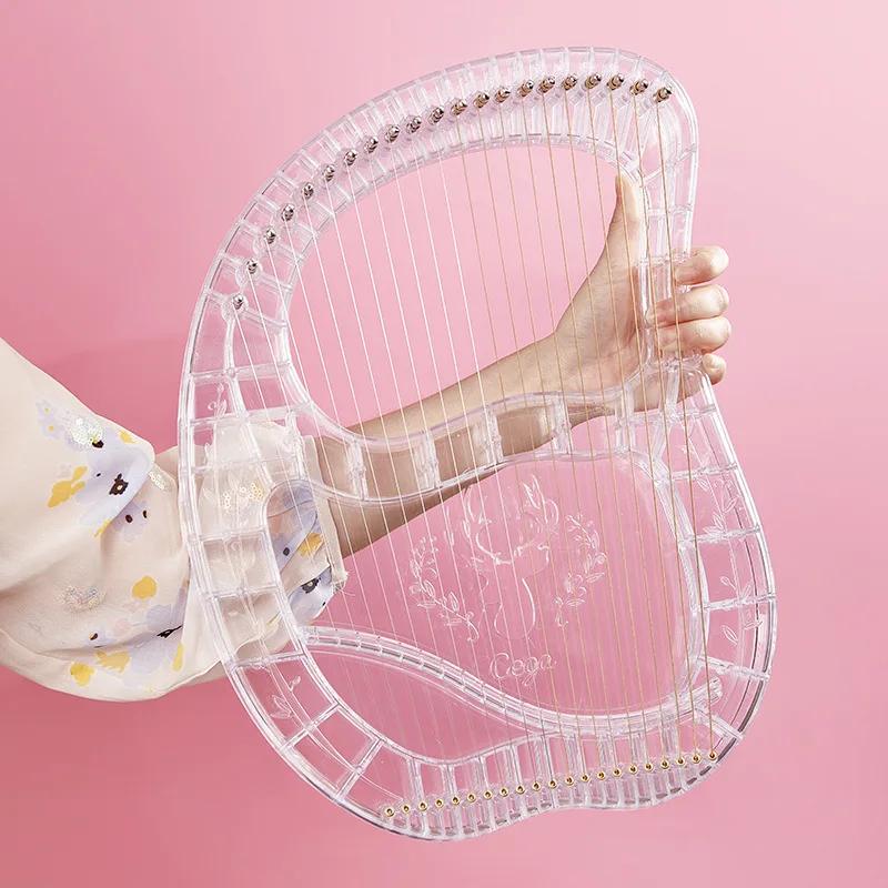 21 струнная миниатюрная деревянная лира-арфа профессионального фольклорного китайского традиционного мандолина-лиры подарок музыкальных инструментов.