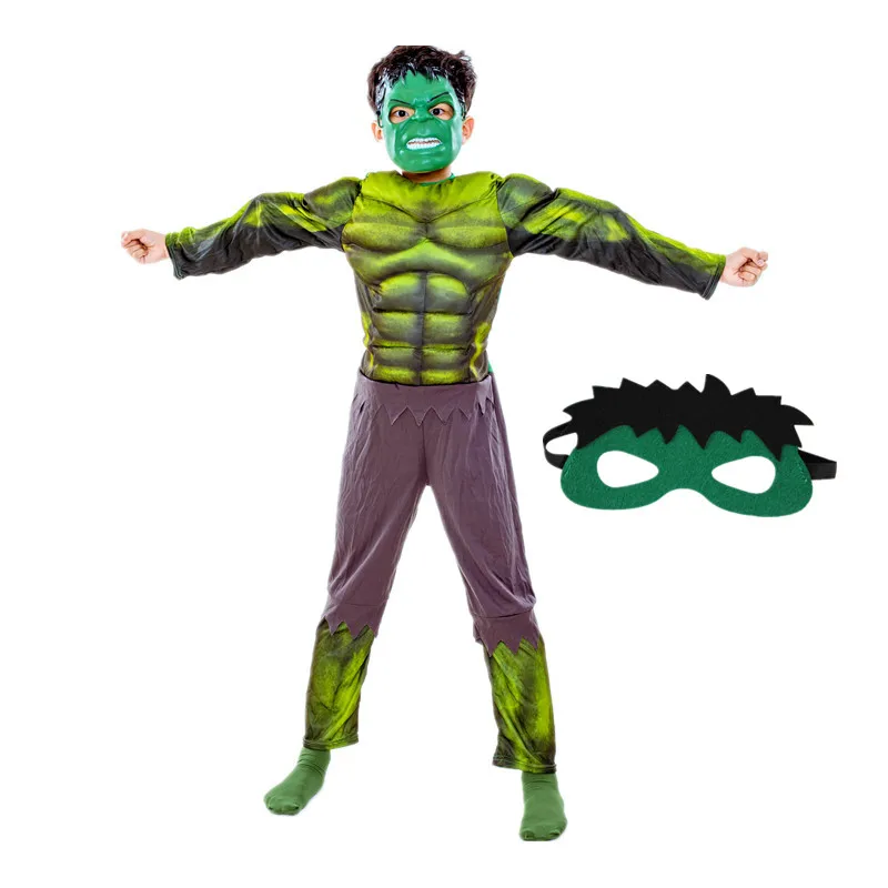 Marvel От 4 до 12 лет Детский костюм Халк/Человек-паук/Железный человек/Веном/Дэдпул