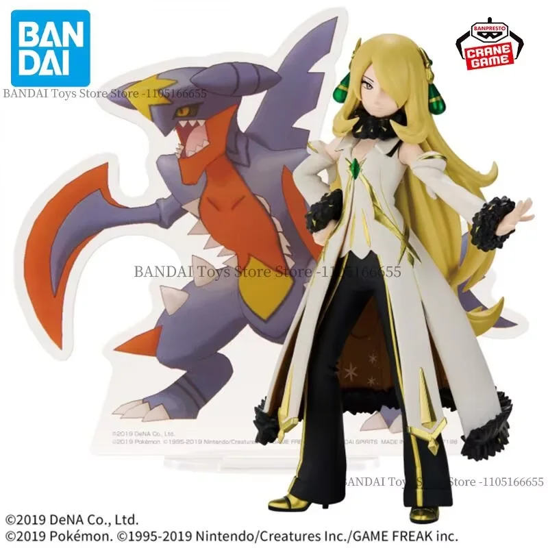 Фото Оригинальные фигурки Bandai Banpresto Pokemon Masters EX PANEL SPECTACL Cynthia, аниме-фигурки, мультяшные игрушки, куклы, модели, статуэтки. №3