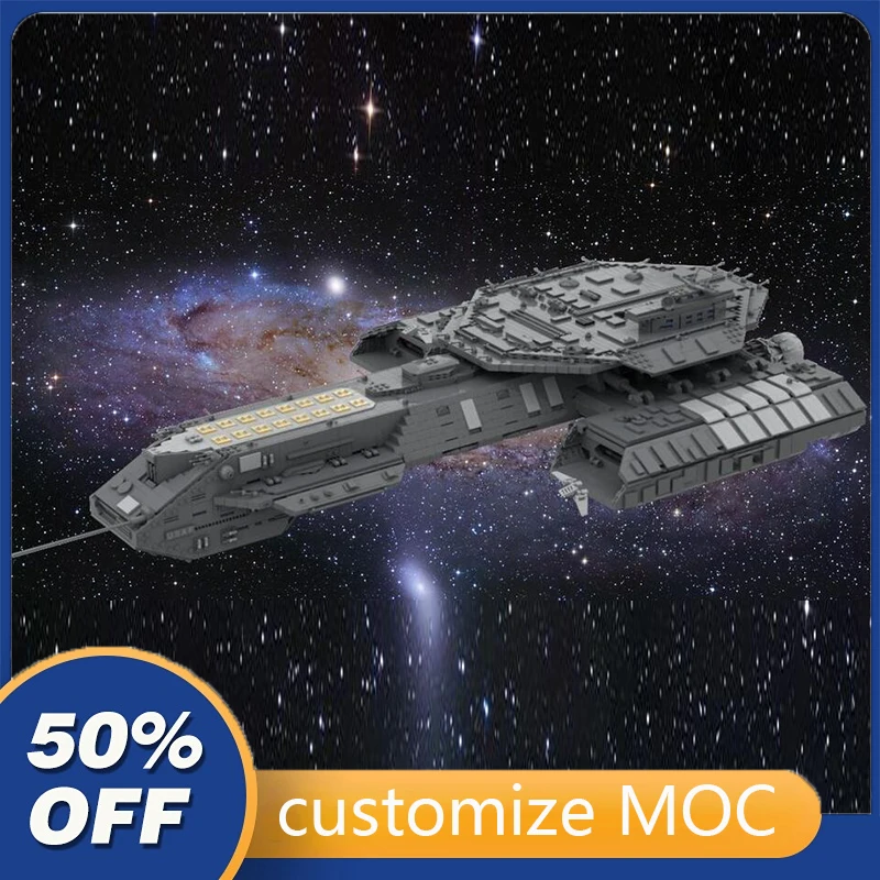 

Детали 9438, Модульные строительные блоки USS Daedalus MOC-35381 star space wars, игрушки на день рождения, рождественские подарки для детей