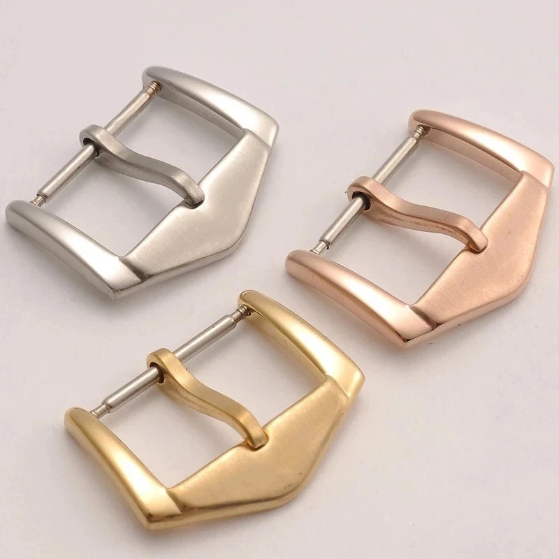 

Ремешок из нержавеющей стали для часов, аксессуары для наручных часов, браслет с пряжкой, 10 мм 12 мм 14 мм 16 мм 18 мм 20 мм 22 мм