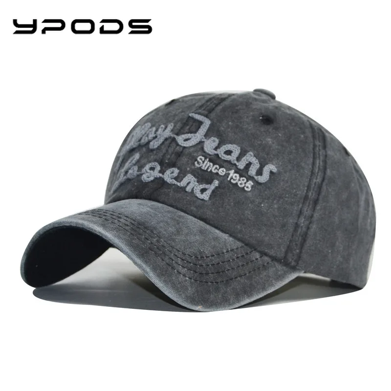 

Cowboy Baseball Hat Summer Outdoor Peaked Cap Letter Embroidery Sun Hat