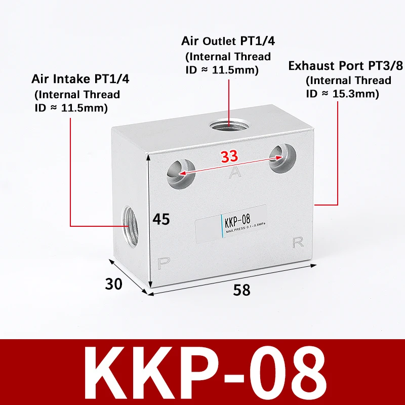 

Быстрый выпускной клапан KKP