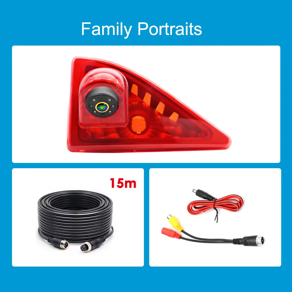 

4K полноцветный ночной вид 1080P AHD автомобильный стоп-сигнал камера заднего вида для Renault Master Nissan NV400 Opel Vauxhall Movano Vans