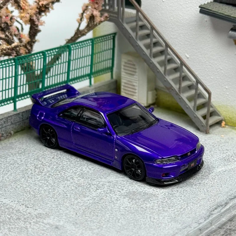 FH 1/64 NISSAN GT-R R33 Nismo S-Tune Skyline игрушечный автомобиль Литые металлические модели