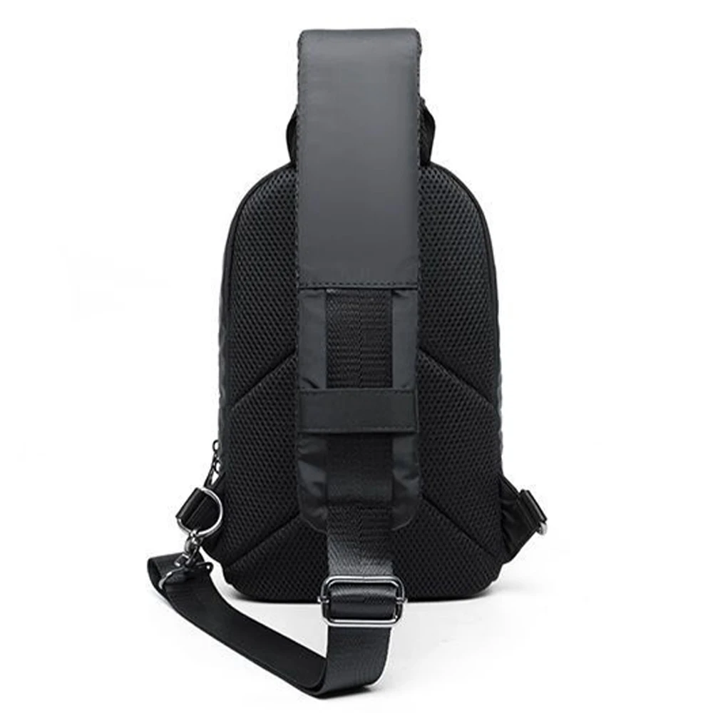 Fashion New Shoulder Waterproof Multifunction Crossbody Chest Men Bag Male Pack Zipper Anti-theft Handbag Messenger