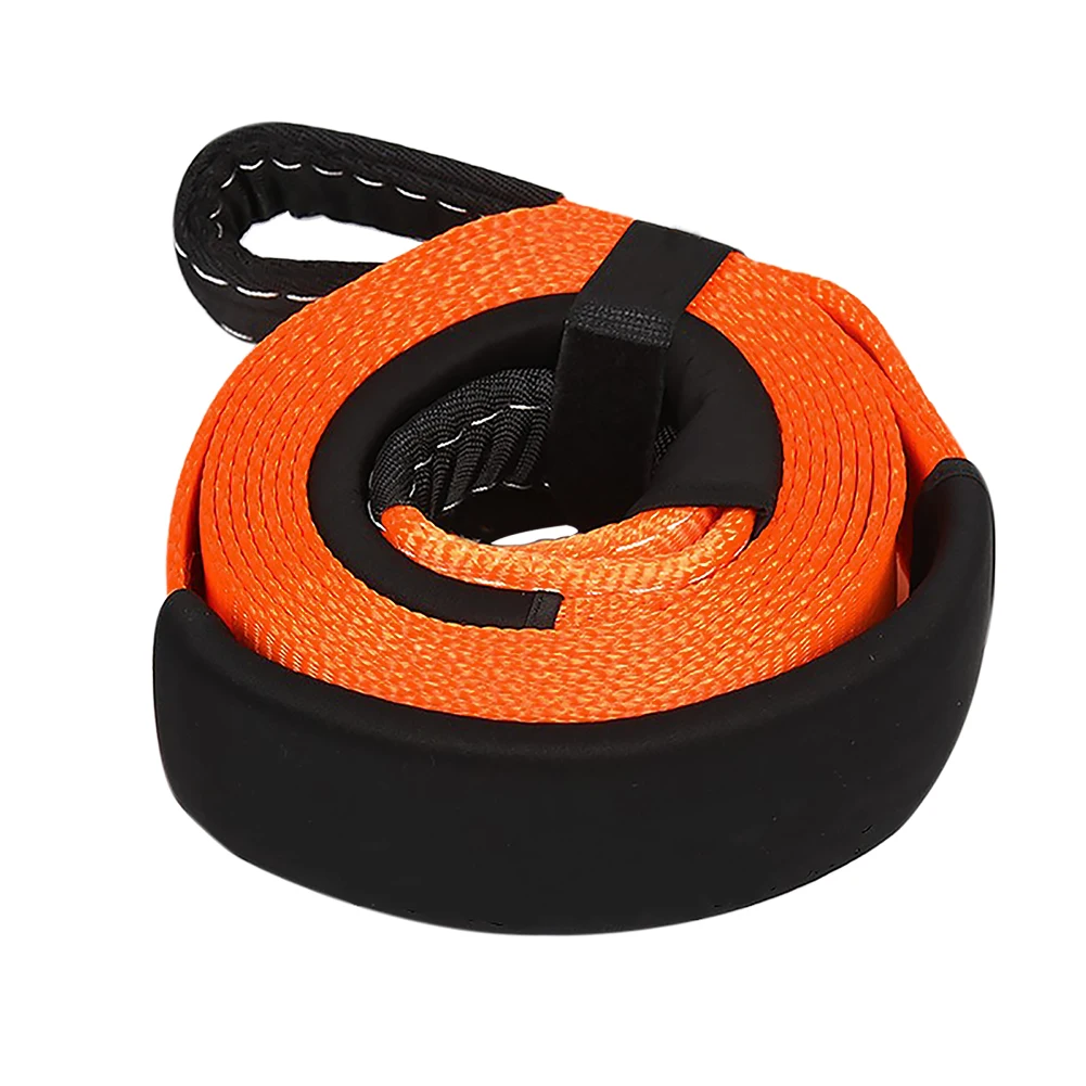 

5 м 10 тонн грузовик прочный Тяговый ремешок дорожный Авто буксировочный трос сверхпрочный практичный ремешок для восстановления автомобил...