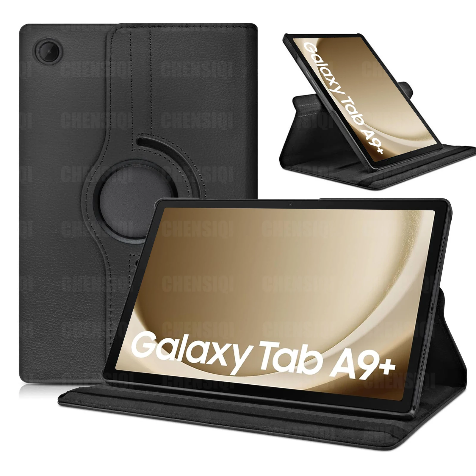 Чехол для Samsung Galaxy Tab A9 + (11 дюймов) Plus 2023 чехол из искусственной кожи с функцией сна