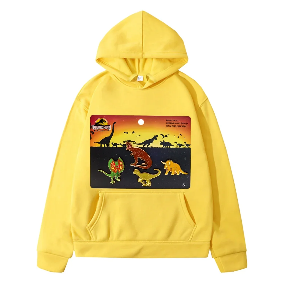 Толстовка С Принтом Мир Юрского Периода Domination Для Детей Флисовый Пуловер Унисекс