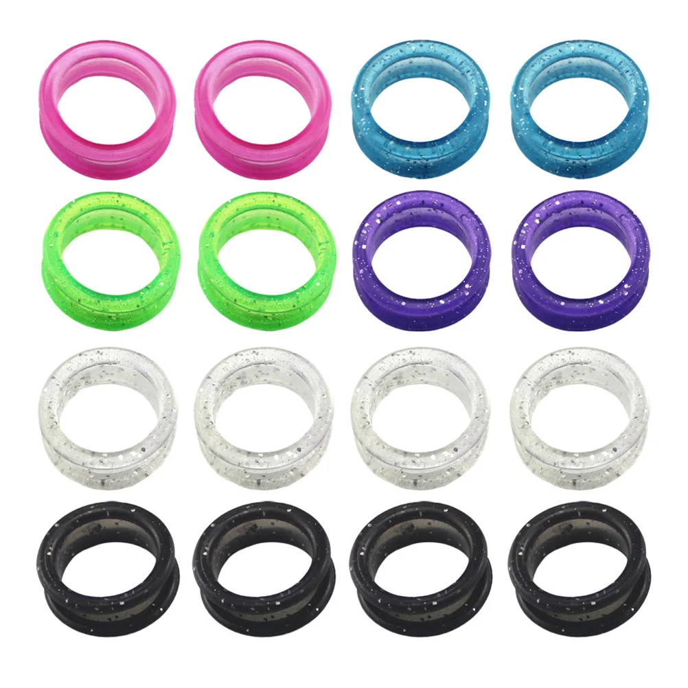 

Finger Ring Shears Rings Scissors Shear Scissor Hair Inserts Thumb Barber Protector Rubber Silicone Sizers Pets Haircut Grooming