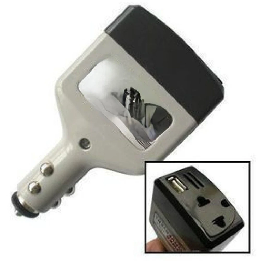 

2020 6W Portable Car Converter Universal Power Transformer 12v/24v To 220v Inverter Power Converter