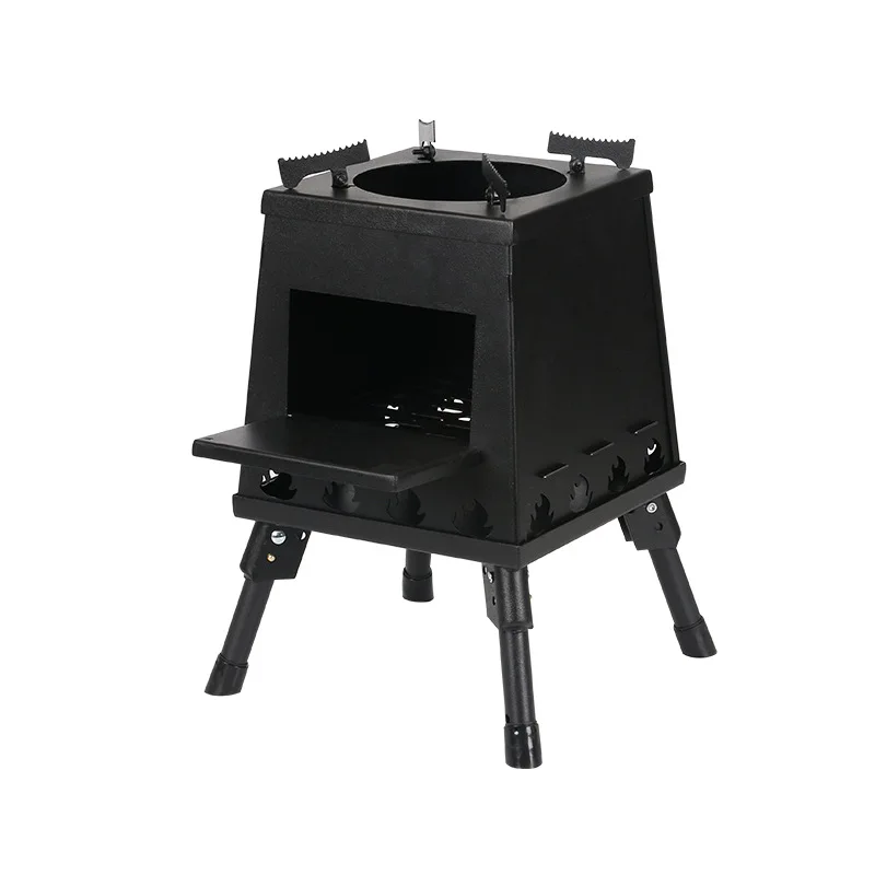 

Firewood stove outdoor portable camping stove cooker picnic folding stove